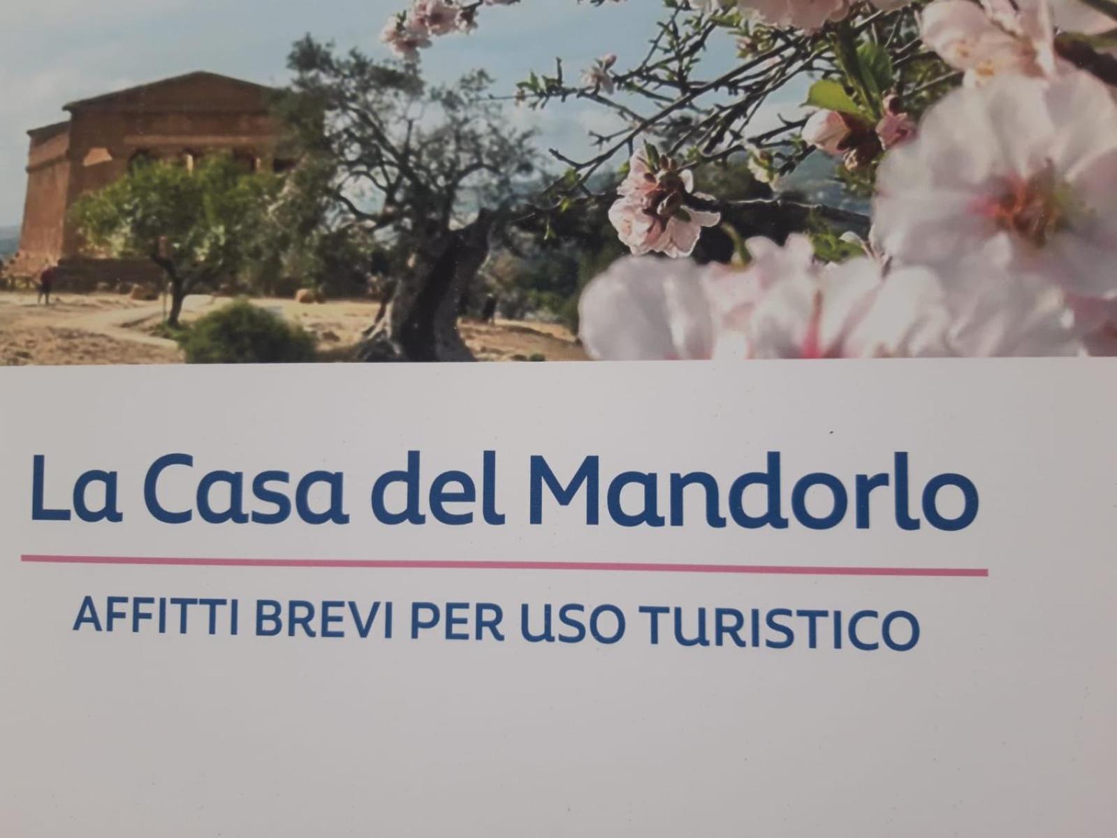 La Casa Del Mandorlo Hotell Agrigento Eksteriør bilde